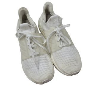 adidas Ultraboost 19 White Womens Running Shoes, US Women's Size 9.5